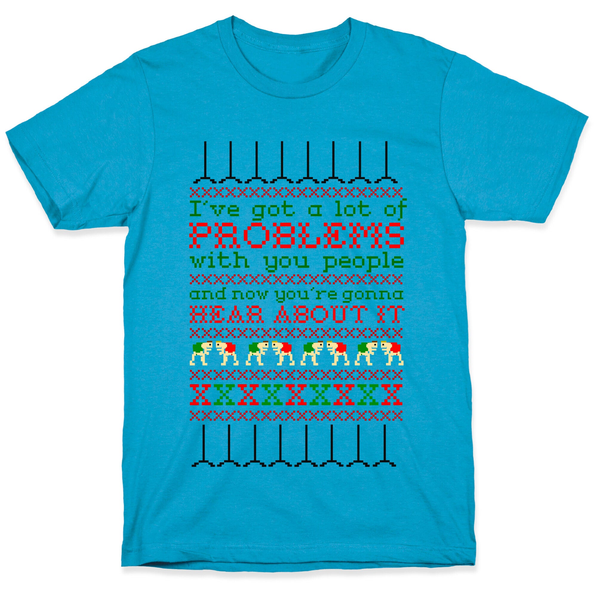 I've Got a Lot of Problems With You People Unisex Triblend Tee